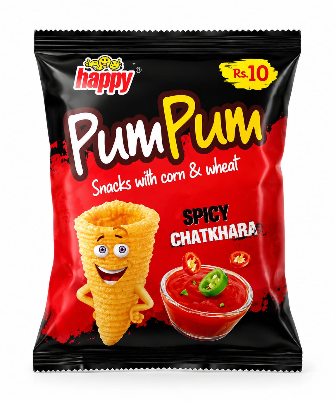 PUM PUM SNACK RS.10 (1X12)